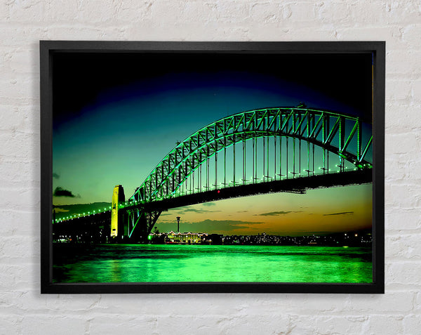 Sydney Harbour Bridge Green Cast