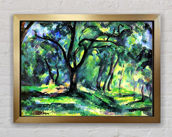 Cezanne In The Woods
