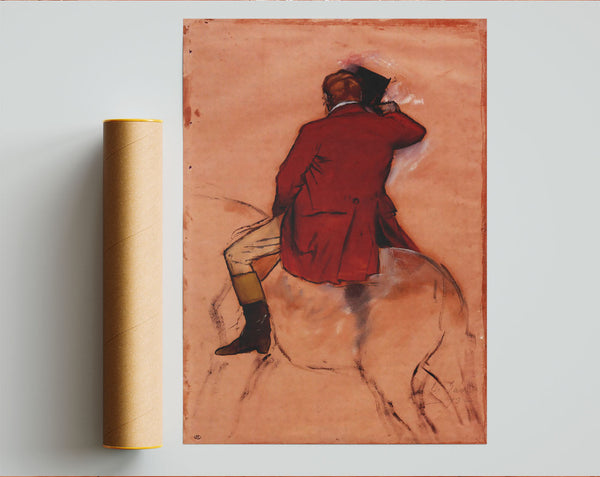 Degas Rider With Red Jacket