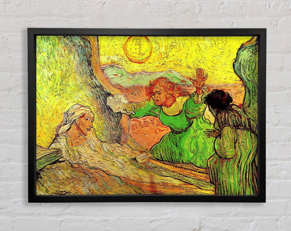 Van Gogh The Raising Of Lazarus After Rembrandt
