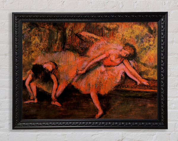 Degas Two Dancers On A Bank