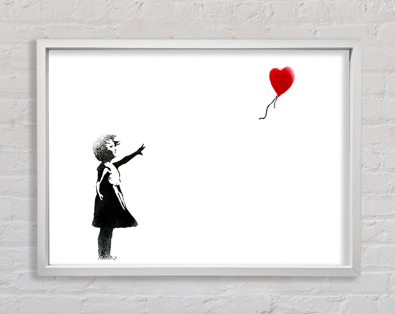 Balloon Girl Framed Print – Iconic Art for Your Home Decor