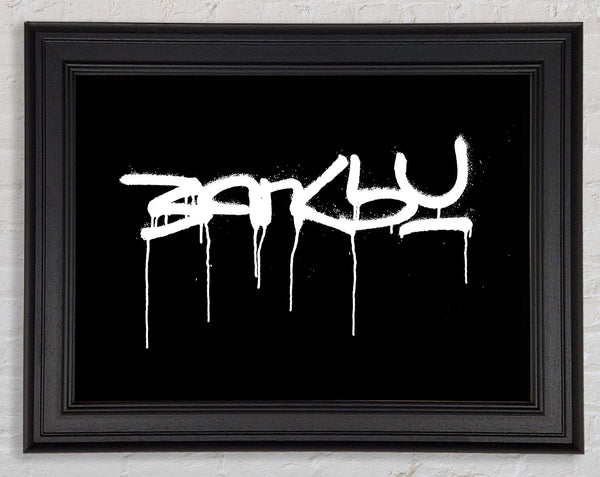 Banksy Black