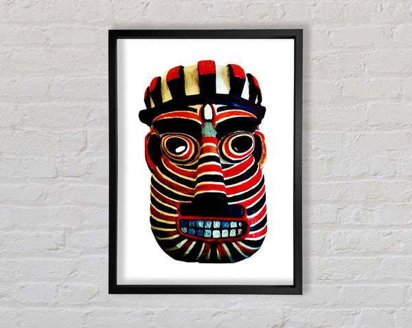 Tribal Mask Red