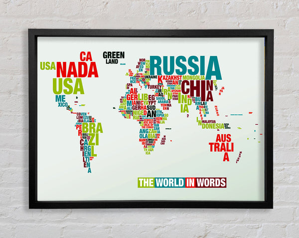 The World In A Map