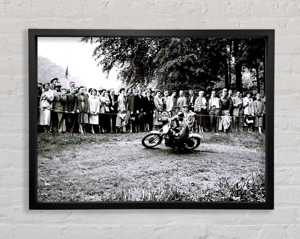 Vintage Motorcross Crowd