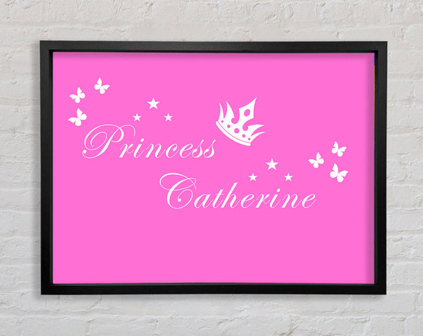 Your Own Name Princess 2 Vivid Pink