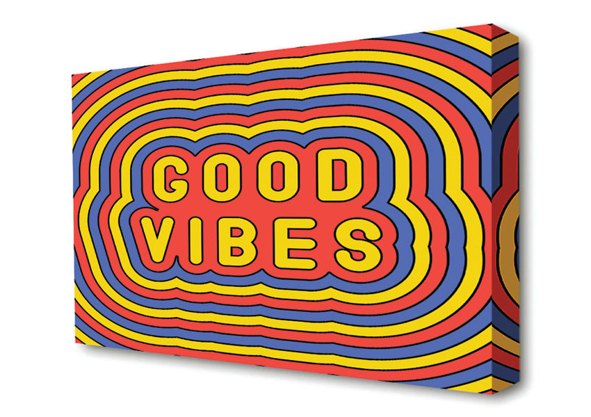 Good Vibes Canvas Wall Art