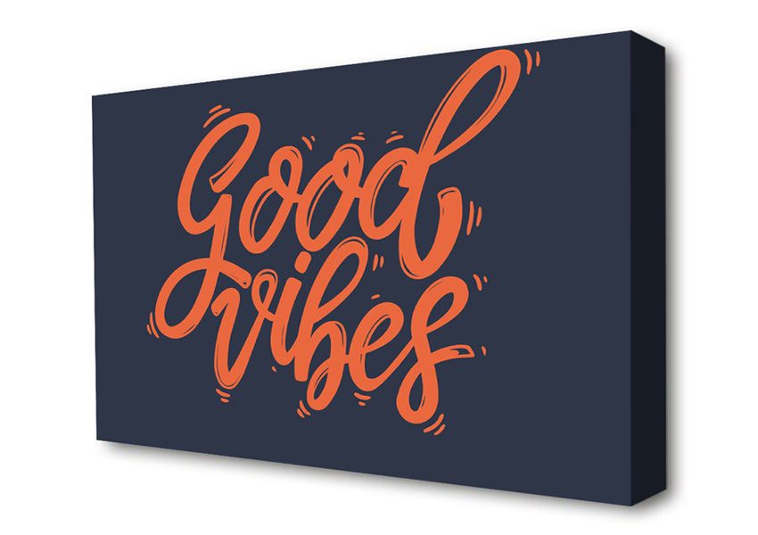 Good Vibes 2 Canvas Wall Art