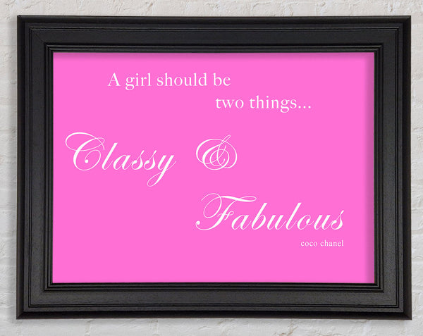 Classy n Fabulous Vivid Pink