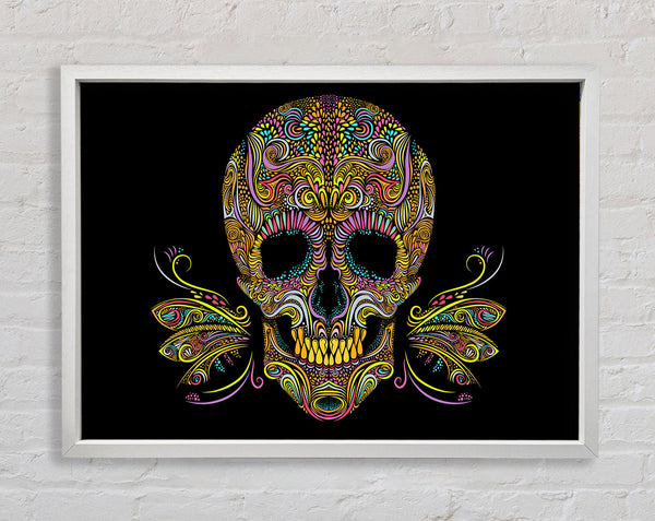 Colourful Mexican Skull