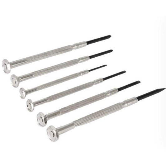 #643 Precision Set 6pc Mini Screwdriver Tiny Screw watch tool Repair Set