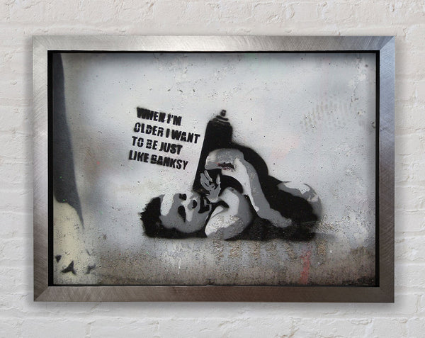 Be like Banksy