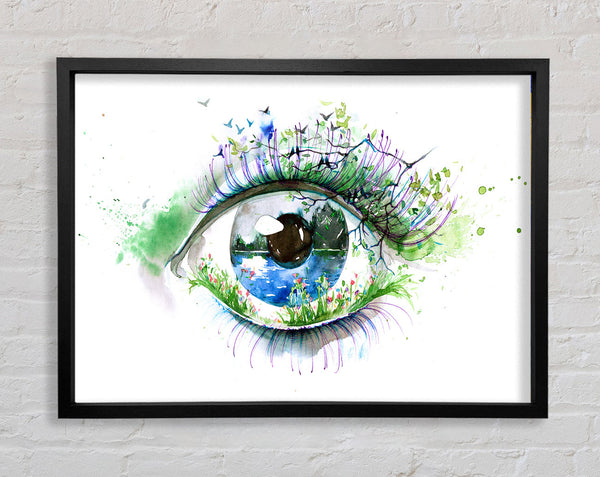 Watercolour Nature Eye