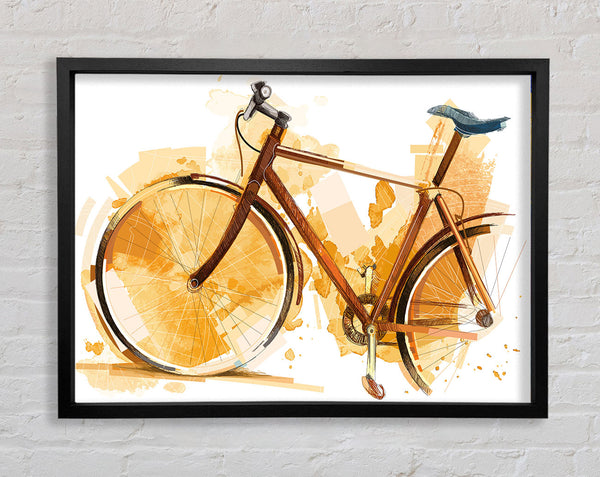 Watercolour Bike