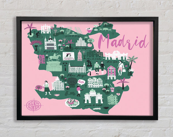 The Little Map Of Madrid