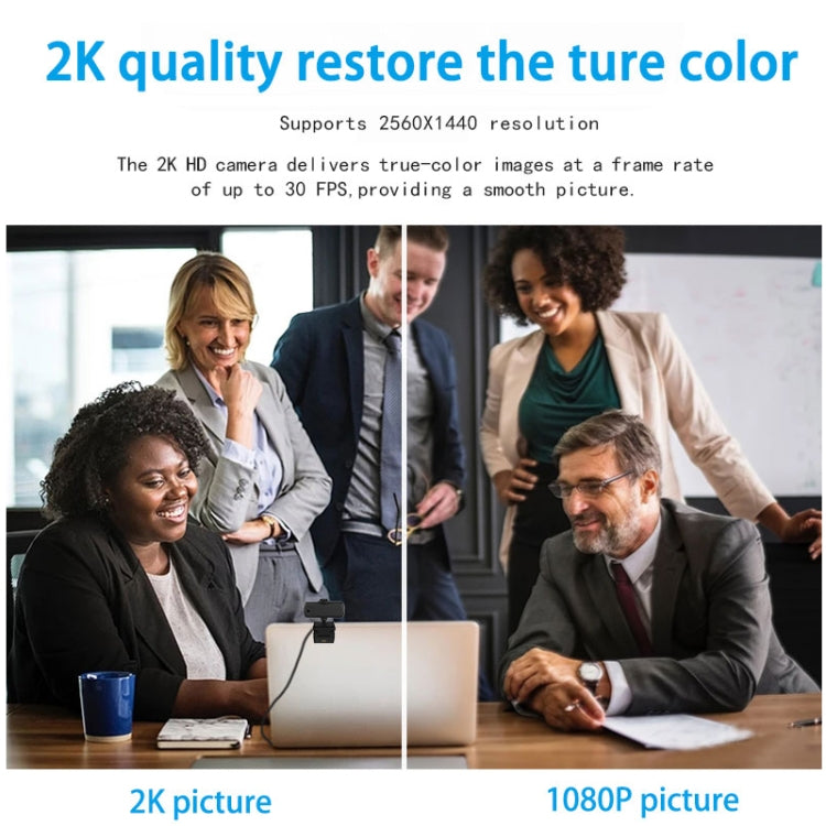 Richwell PC-06 Mini 360 Degrees Rotating 4.0 MP HD Auto Focus PC Webcam with Noise Reduction Microphone