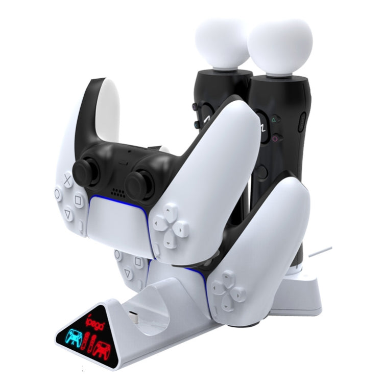 Ipega PG-P5011 Triangle Beast Charger Handle Charger For PS5 / PS MOVE, PG-P5011