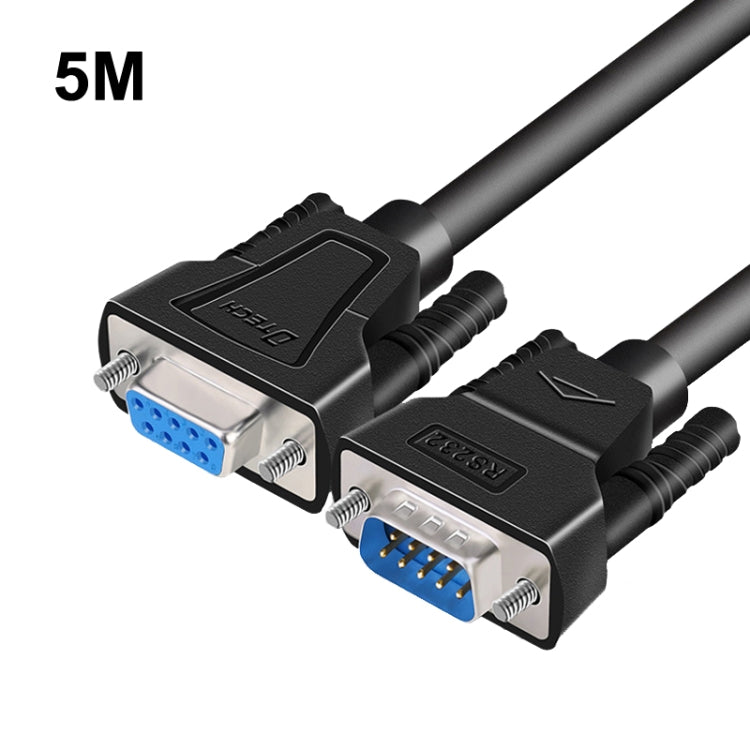 DTECH RS232 Serial Direct Line DB9 Extension Line, Male to Male 1.5m, Male to Male 2m, Male to Male 3m, Male to Male 5m, Male to Female 1.5m, Male to Female 2m, Male to Female 3m, Male to Female 5m, Female to Female 1.5m, Female to Female 2m