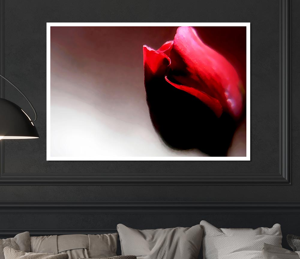Visions Of A Rose Print Poster Wall Art