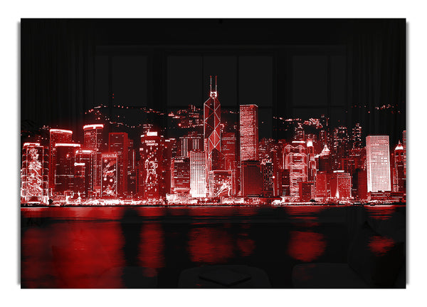 Hong Kong Waters Red