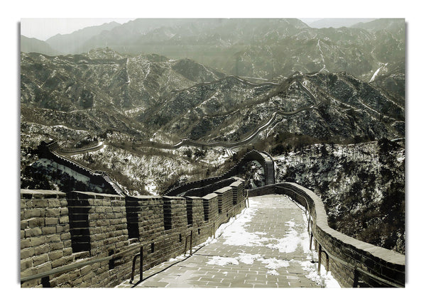 The Great Wall Of China Sepia