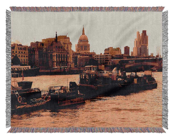 The Thames Woven Blanket