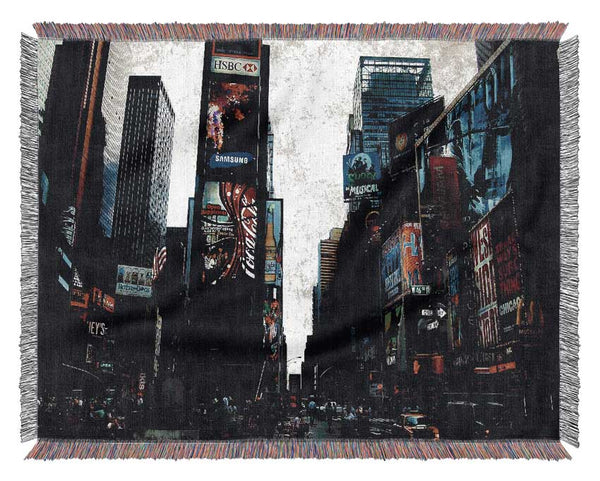 Times Square Woven Blanket