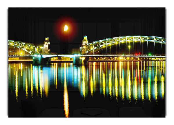 Twin Bridge Moonlight