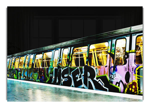 Underground Graffiti Tube