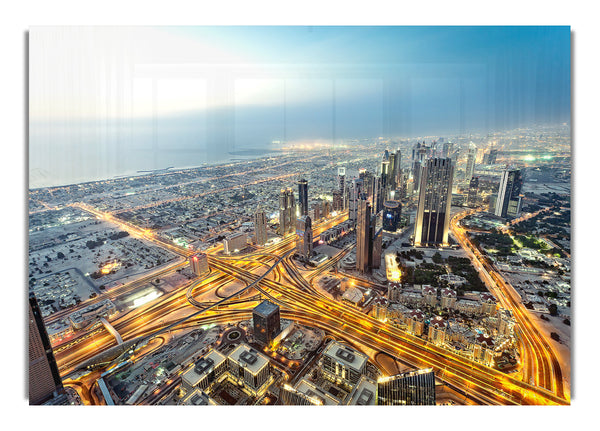 View From Burj Khalifa Dubai