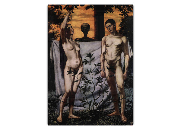 Adam And Eve By Hans Thoma