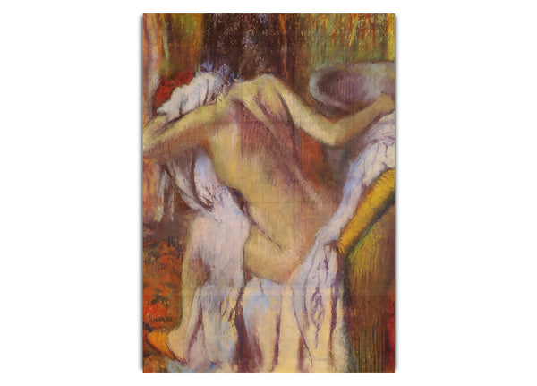 After Bathing #4 By Degas