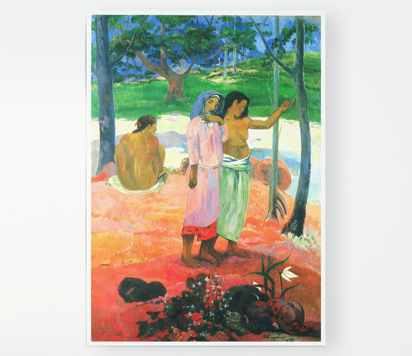 Gauguin Call For Freedom Print Poster Wall Art