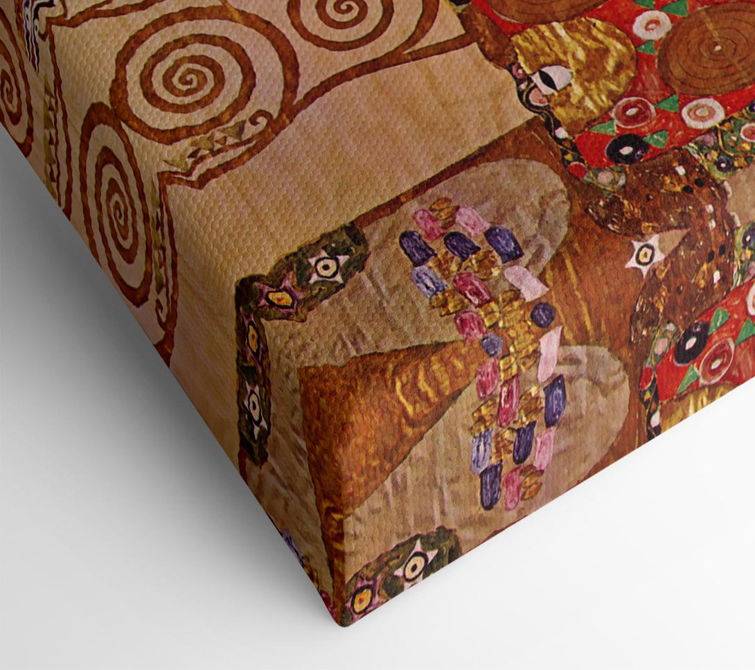 Picture of Klimt Embrace Canvas Print Wall Art