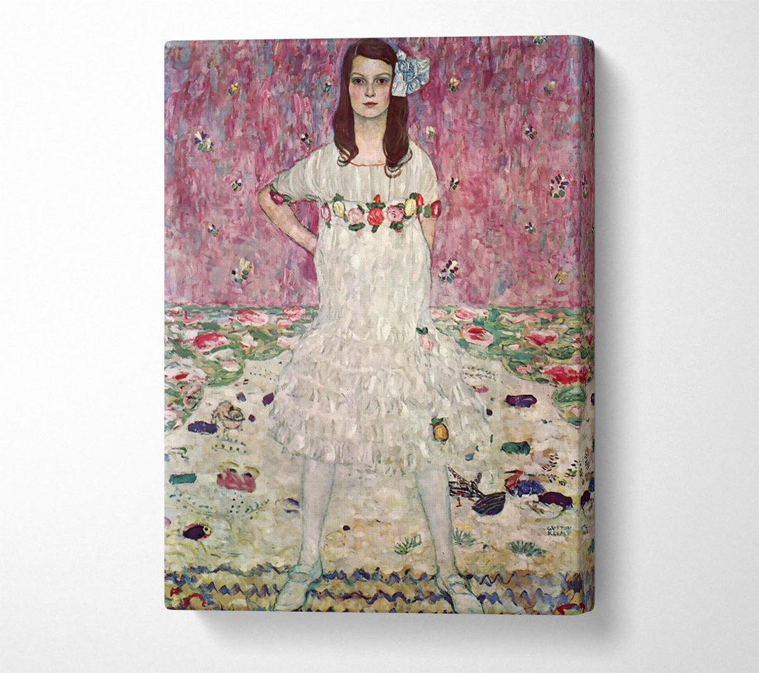 Picture of Klimt Eugenia Primavesi Canvas Print Wall Art