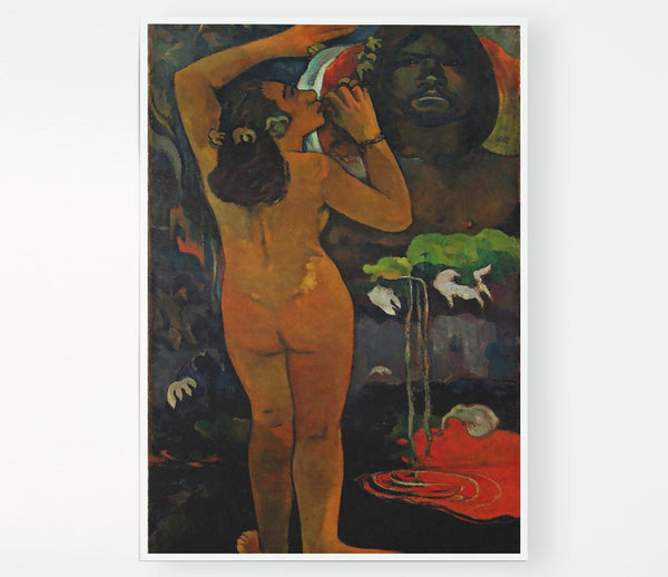 Gauguin The Moon And The Earth Print Poster Wall Art