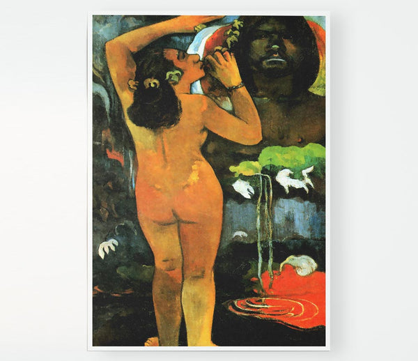 Gauguin Hina Tefatau Print Poster Wall Art