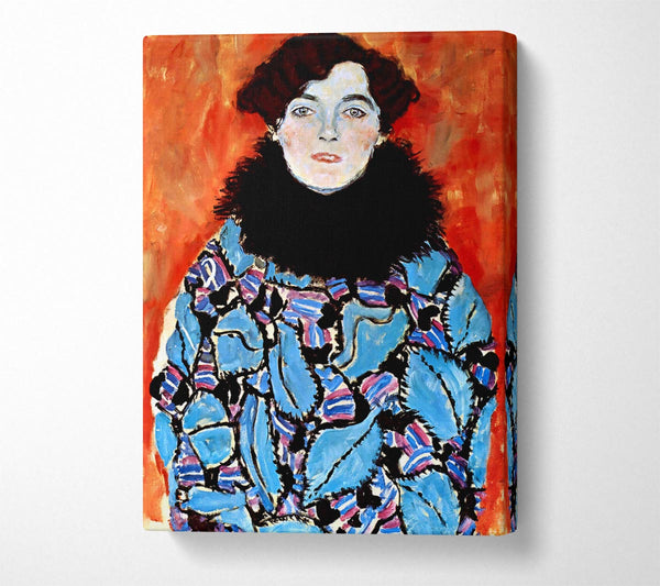 Picture of Klimt Johanna Staude Canvas Print Wall Art