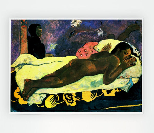 Gauguin Manao Tupapau Print Poster Wall Art