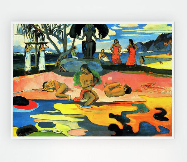 Gauguin Mohana No Atua Print Poster Wall Art