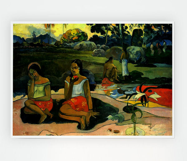 Gauguin Nave Nave Moe Print Poster Wall Art