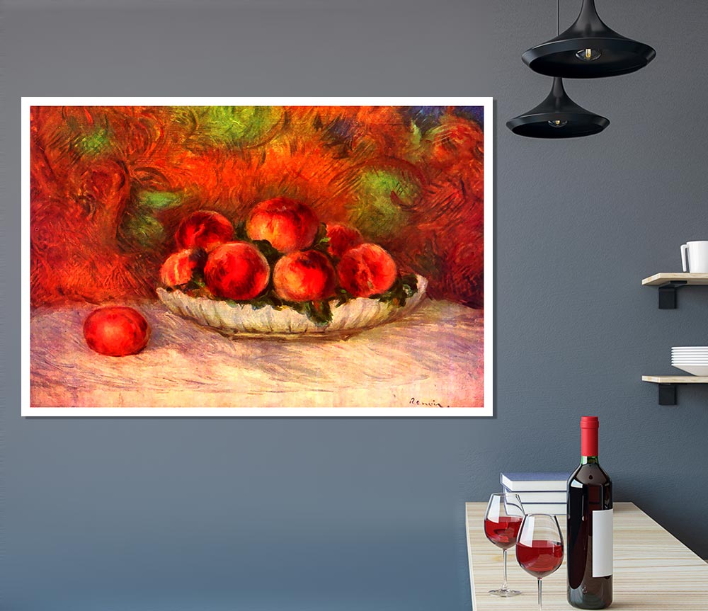 Van Gogh Still Life With Fruits Print Poster Wall Art