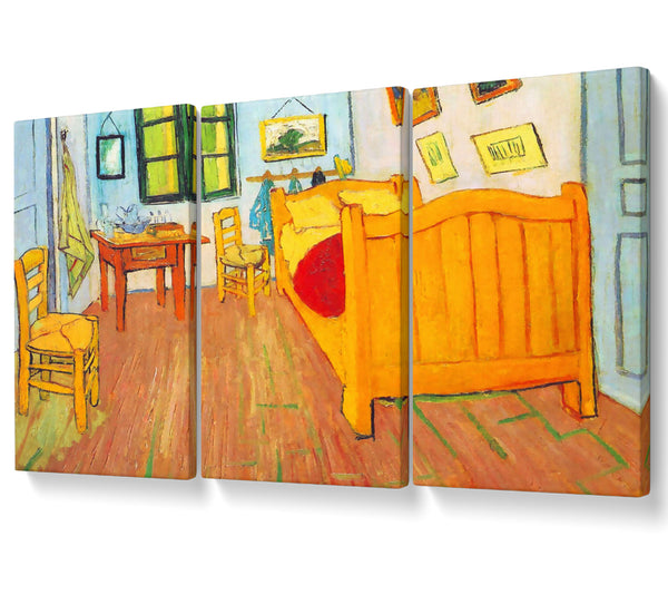 Van Gogh The Bedroom In Arles. Saint-Remy