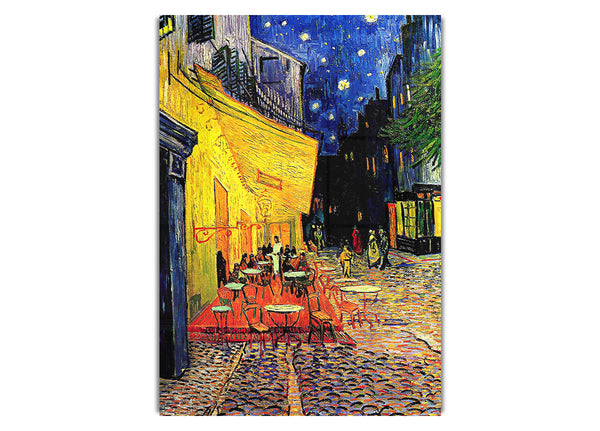 The Cafe Terrace On The Place Du Forum, Arles, At Night By Van Gogh