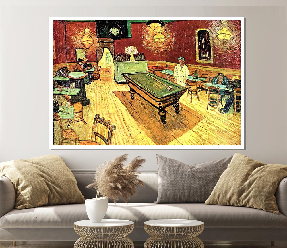 Van Gogh The Night Cafe On Place Lamartine In Arles Print Poster Wall Art