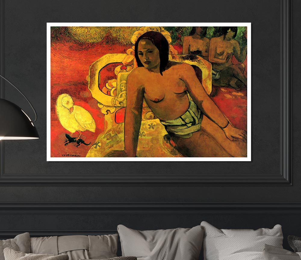 Gauguin Vairumati Print Poster Wall Art