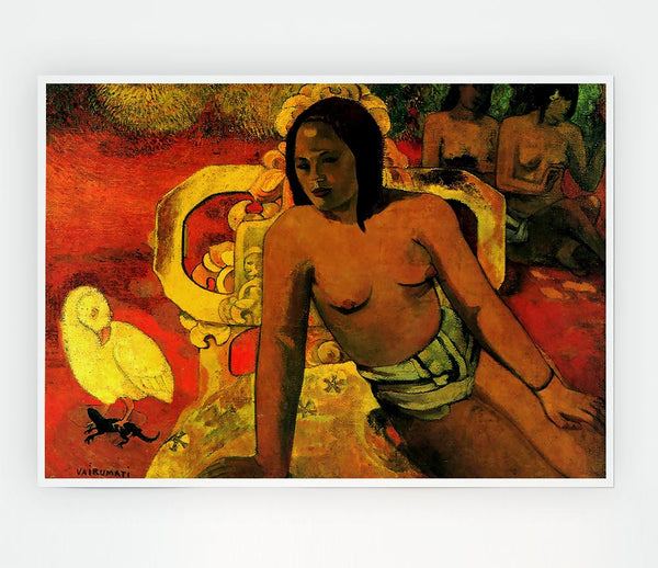 Gauguin Vairumati Print Poster Wall Art