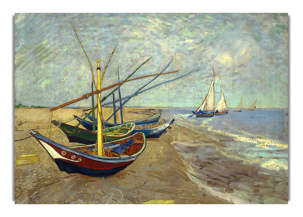 Van Gogh Fishing Boats At Sainte Marie