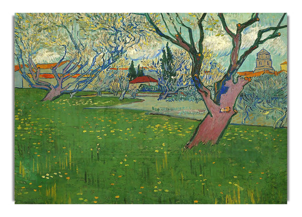 Van Gogh Orchards In Blossom, View Of Arles